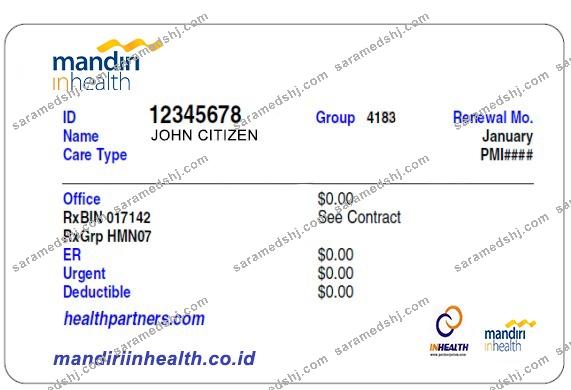 Indonesia health insurance card